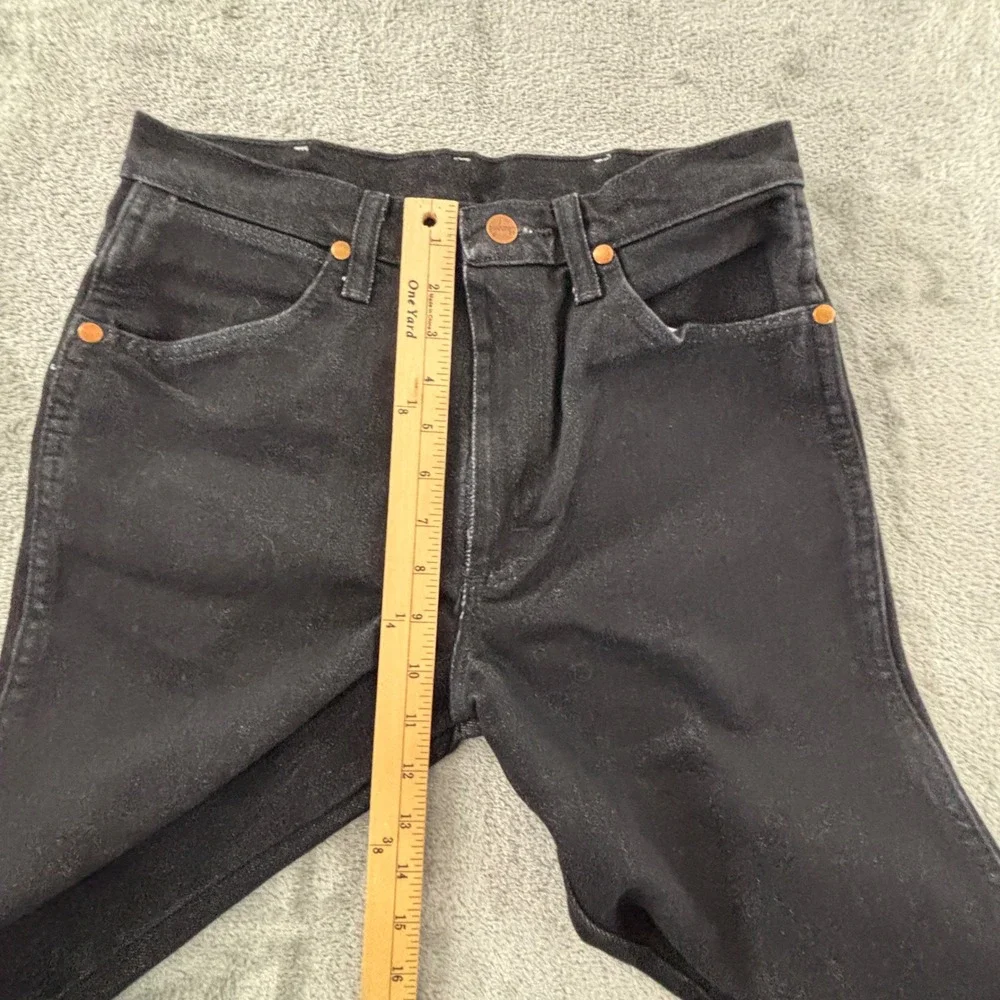 Wrangler‎ Cowboy Cut Slim Fit Jeans Mens 29x32 Black Stretch Denim 938BLK